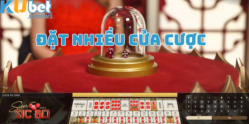 Đặt nhiều cửa cược khác nhau để tối ưu hóa lợi nhuận